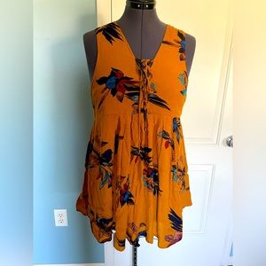 Every Lace Up Cut Out Peasant Tunic